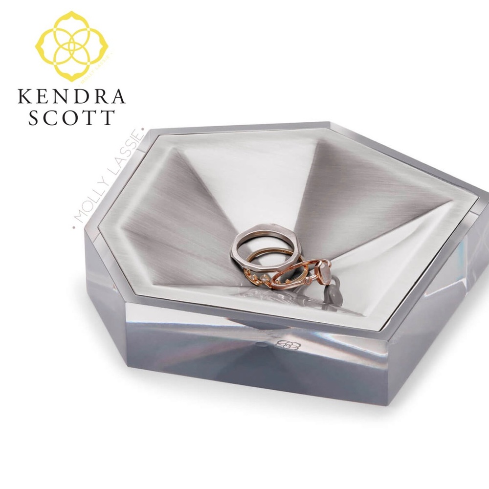 Kendra Scott Antique Silver Ring Dish Tray